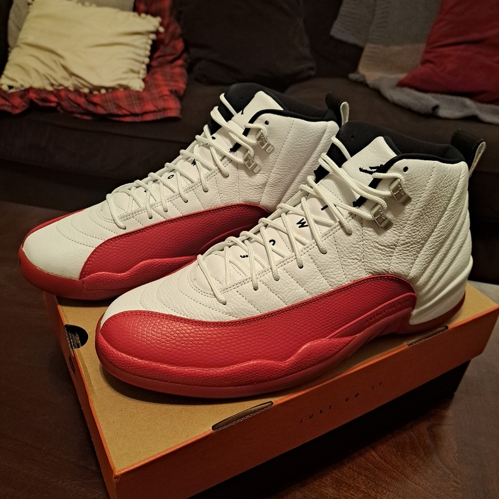 Jordan 12 Retro (2023) "Cherry" Men's Size 14